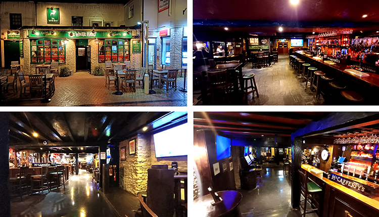 When you visit Bicester pop into the Irish pub the White Hart